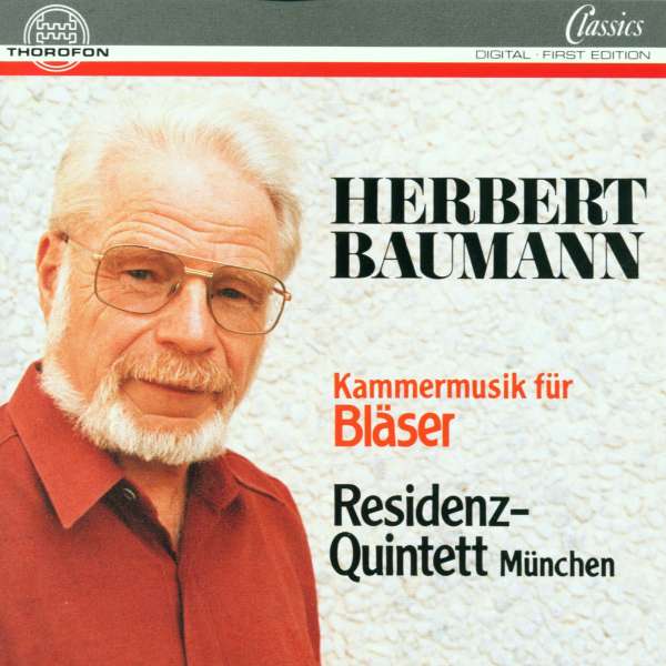 <b>Herbert Baumann</b>: Bläserquintett - 4003913121967