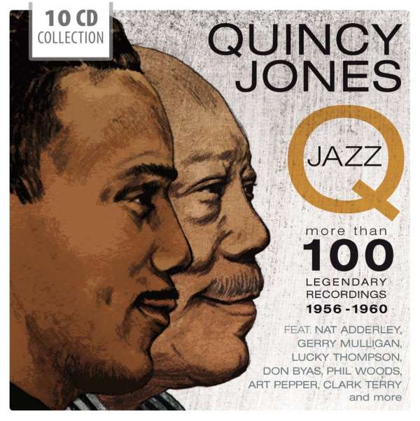 Quincy Jones: Q-Jazz: <b>More Than</b> 100 Legendary Recordings 1956 - 1960 - 4053796000644